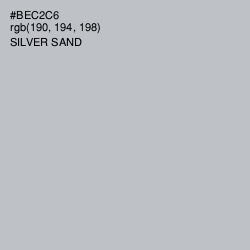 #BEC2C6 - Silver Sand Color Image